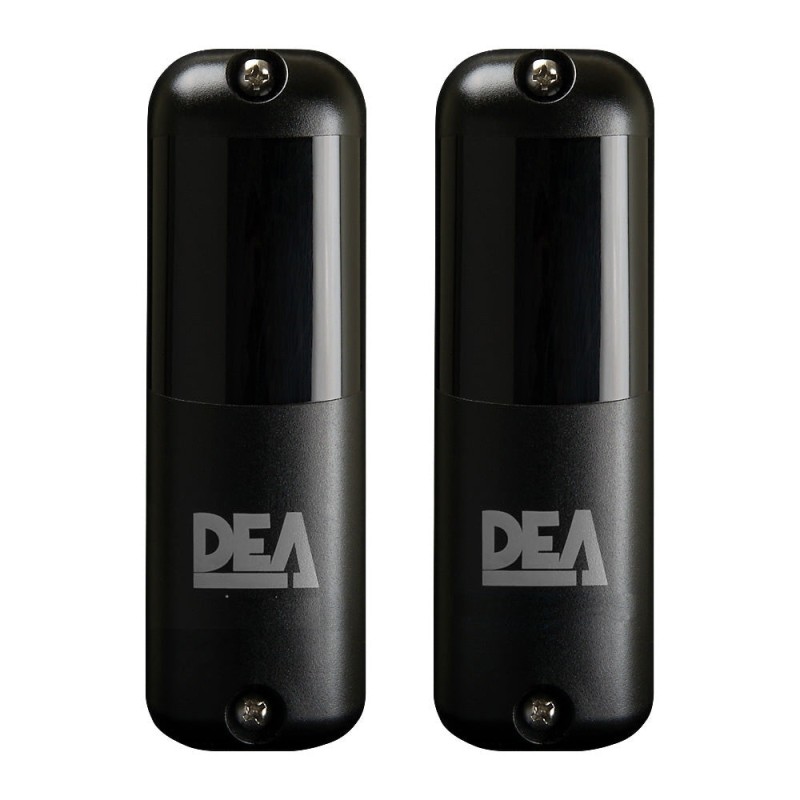 DEA LINEAR/B Photocell Wireless PE Safety Sensor up to 15m Range | Pair of adjustable photocells (210° Adjustable Rotating Optics) for Automatic Gate Opener System. Garage/Gate Safety Sensor LINEAR/B Safety Beam, Infrared Technology Wireless Gate Safety Sensor, Motion Detector, Wireless PE Gate Safety Beams