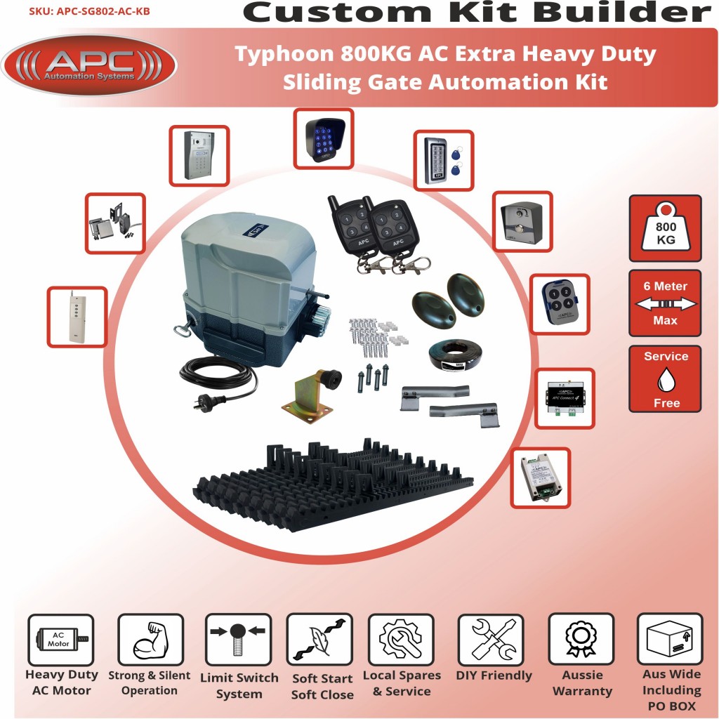 Build Your Own Kit with APC-SG802-AC Heavy Duty 800KG ...