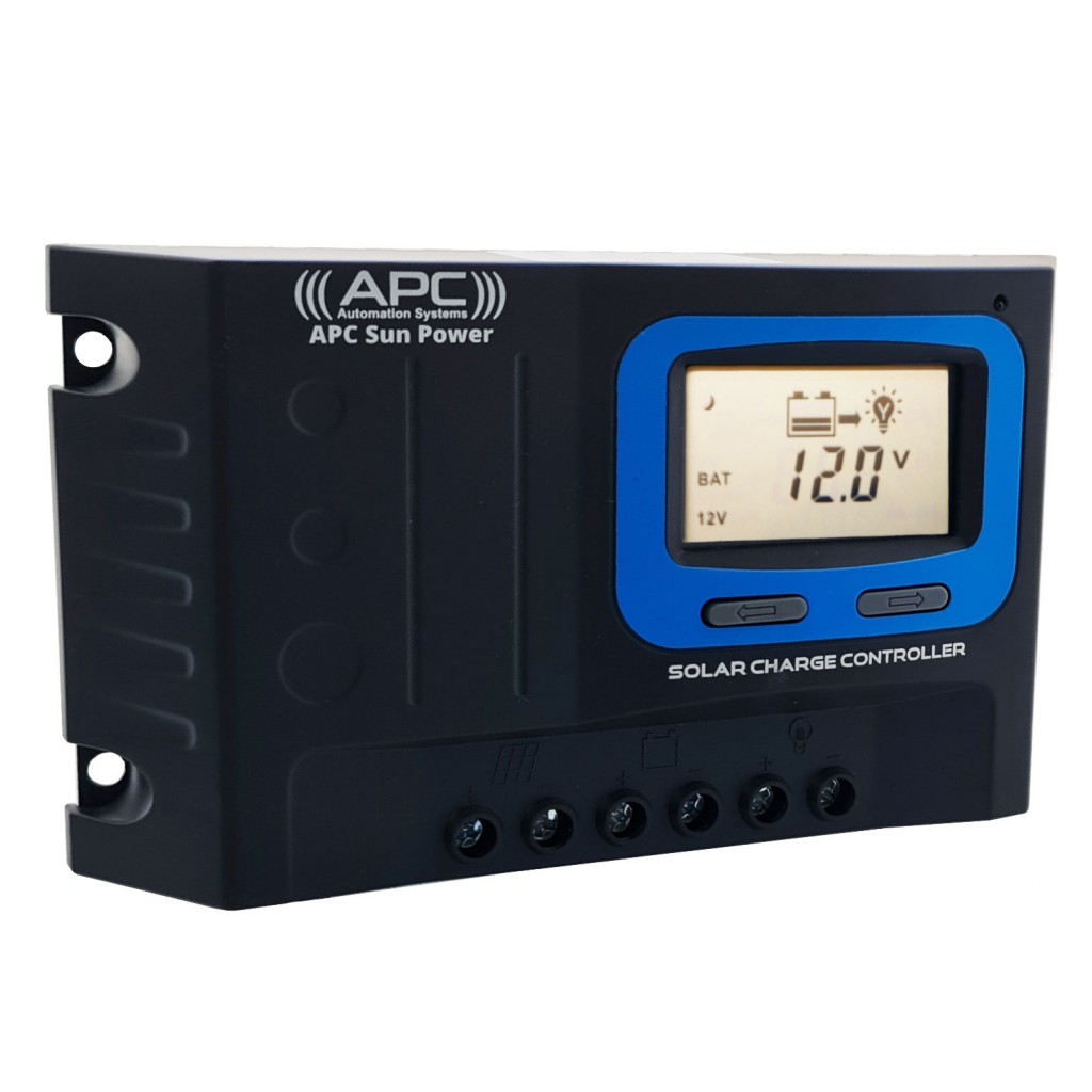 Apc Sun Power Series 12v 24v 10a Pwm Solar Regulator Suitable For 