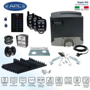 Electric Sliding Gate Opener Extra Heavy Duty Automatic Sliding Gate Opener Super Kit with Encoder System